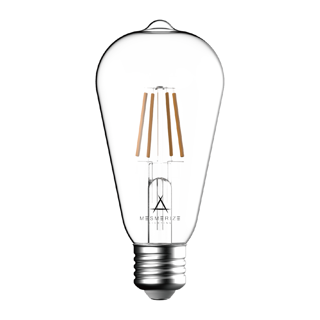 ST64 - 6W Clear Filament LED Globe